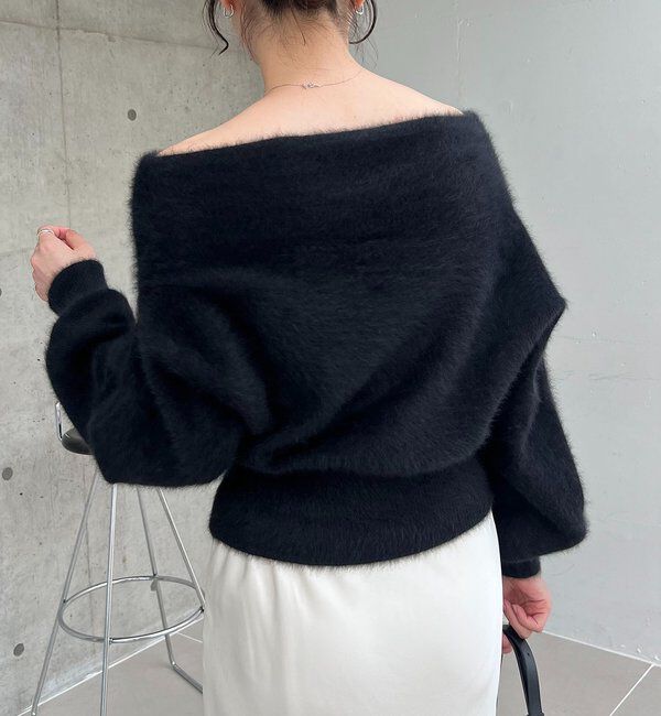  「【上質な着心地/全骨格細見え】〈C.L〉FOXカシミアドルマンニット」|ニット・セーター|