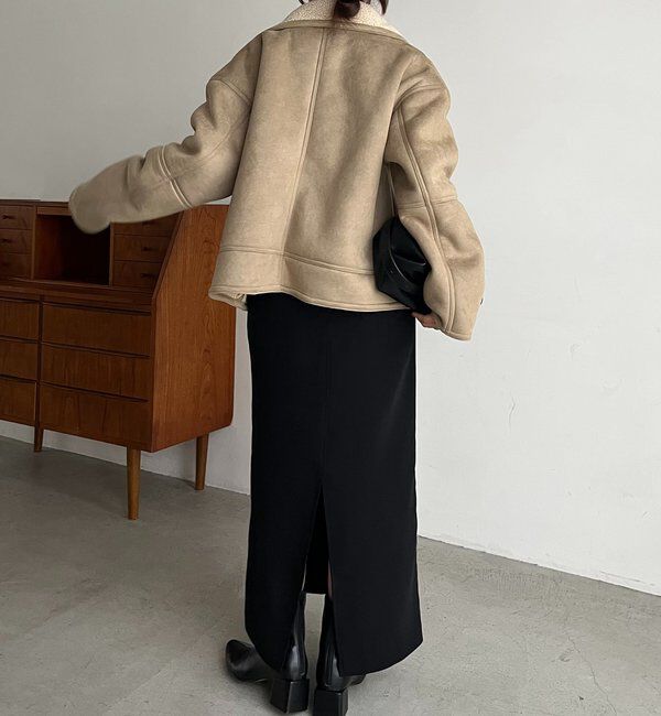  「スエードボアミドルコート」|その他|