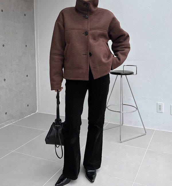  「スエードボアミドルコート」|その他|