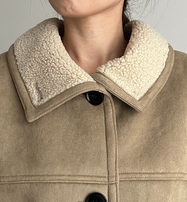  「スエードボアミドルコート」|その他|