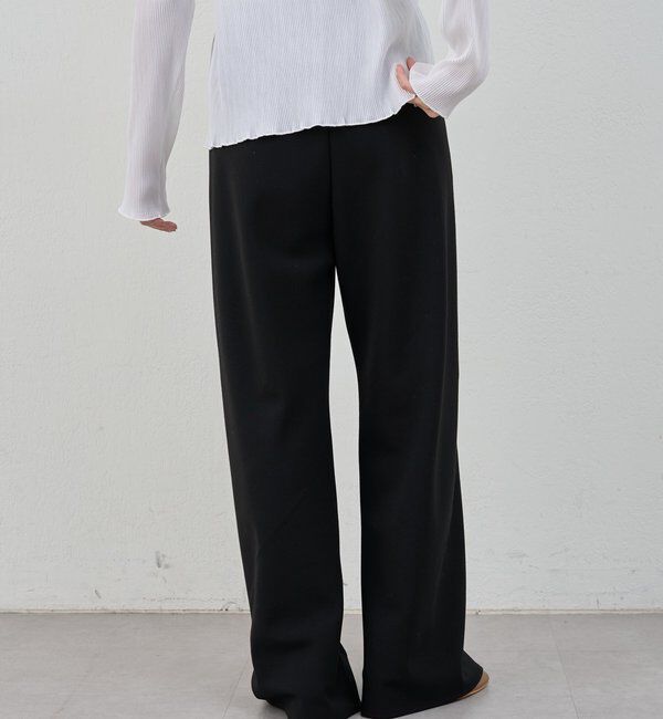  「ダブルクロスワイドパンツ」|チノ|