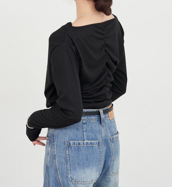  「カシュクールカットソー」|Tシャツ・カットソー|