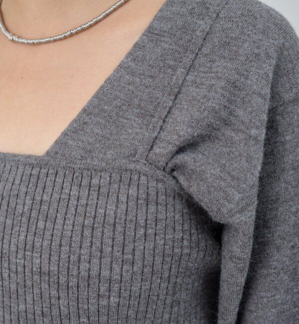  「ビスチェセットカーディガン」|カーディガン|