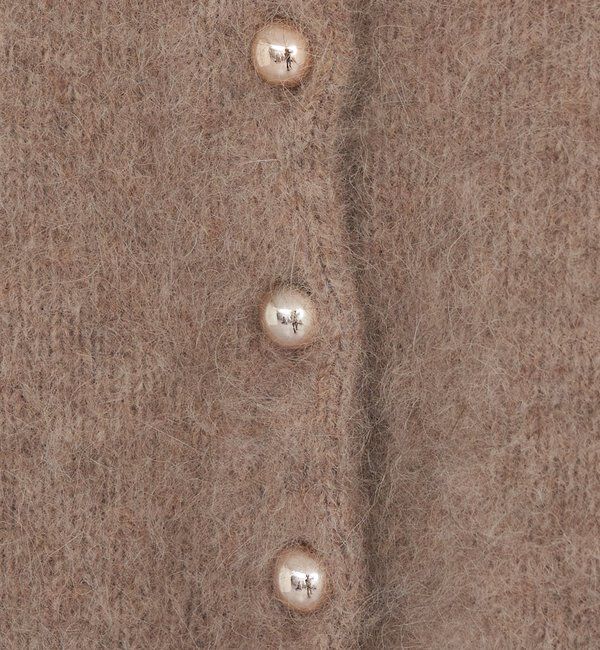  「ラクーンペプラムカーディガン」|カーディガン|