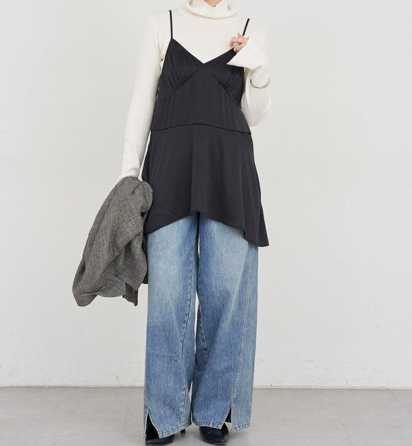  「イレギュラーヘムキャミソール」|キャミソール|