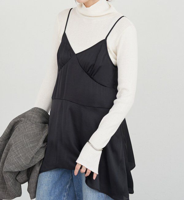  「イレギュラーヘムキャミソール」|キャミソール|