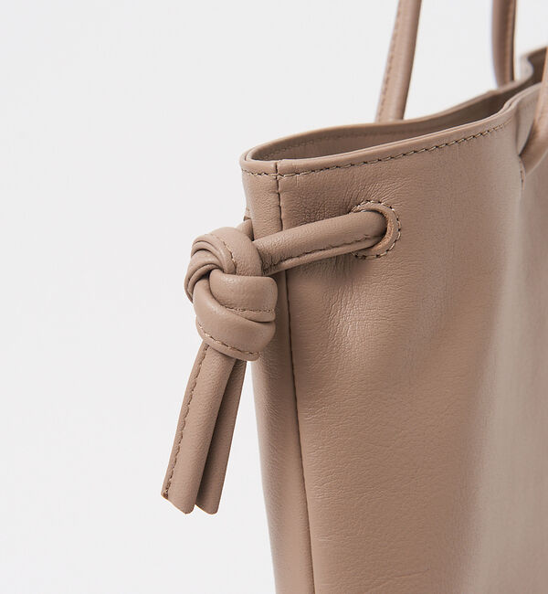 collex「【別注】THE CASE&times;collex 2WAYレザー巾着トートバッグ」|トートバッグ|