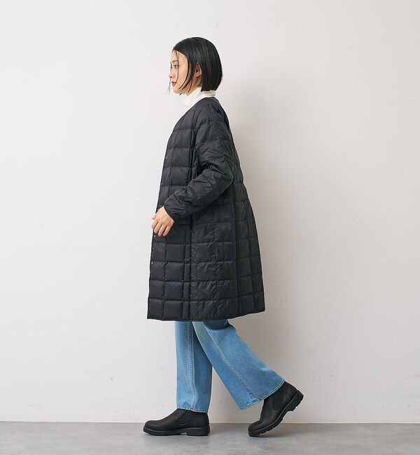collex「【別注】【TAION】ダウンジャケット付バルカラーコート」|ダウン|