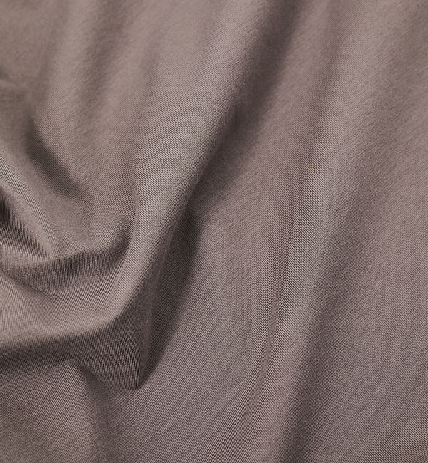 ABAHOUSE「【ノンストレス】定番 / COTTON LYCRA 圧着 クルーネック 長袖 T」|Tシャツ・カットソー|