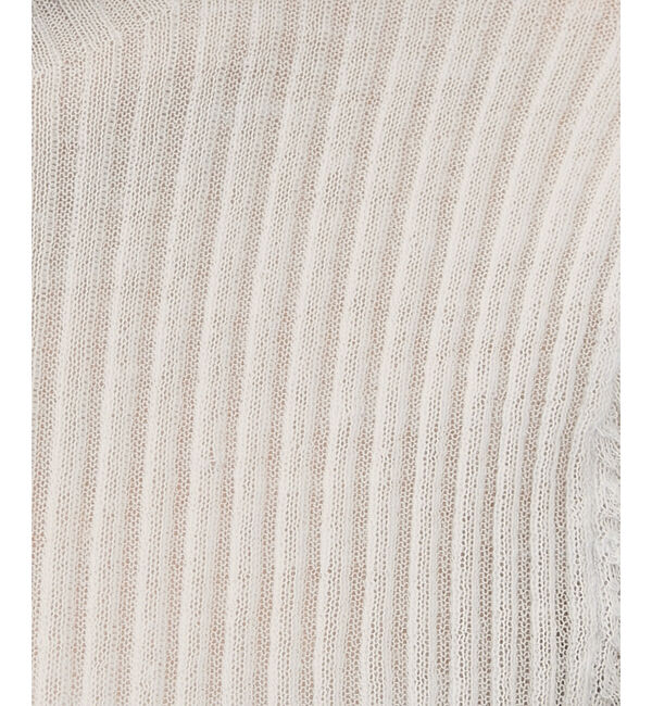 Rouge vif「シアータートルネックリブニット」|ニット・セーター|