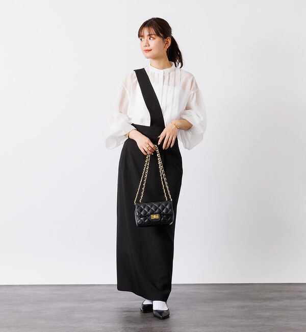 Rouge vif「シアータックフレアブラウス」|シャツ・ブラウス|