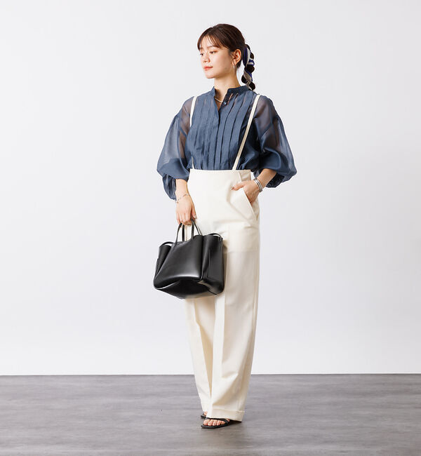 Rouge vif「シアータックフレアブラウス」|シャツ・ブラウス|