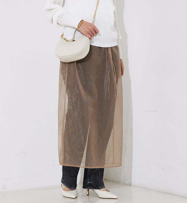 Rouge vif「トリコットロングスカート」|スカート|