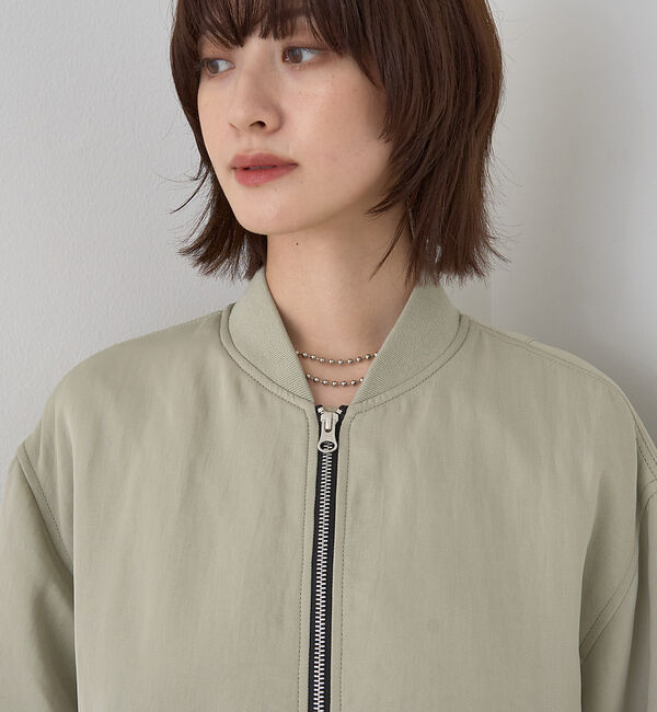 Rouge vif「【高機能中綿使用】ミリタリーブルゾン」|ブルゾン・スタジャン|