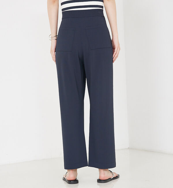 qualite「【セットアップ対応】接触冷感/レーヨンストレッチニットパンツ」|その他|