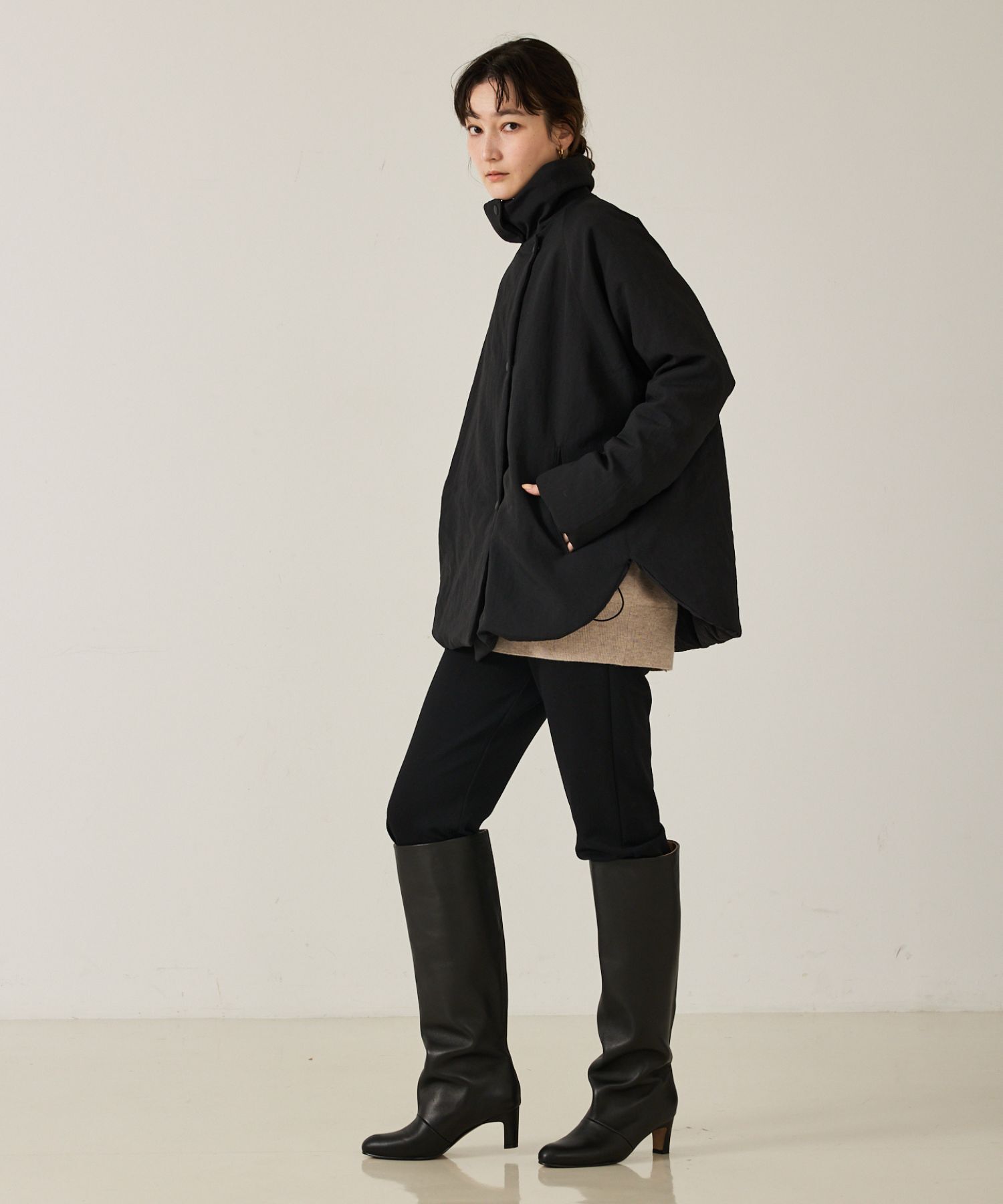 qualite「最終在庫入荷！在庫あるのみ！【冬のマストダウン】タスランポリミドルダウン」|ダウン|