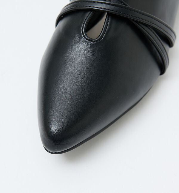 AU BANNISTER「【販売店舗限定】クロスベルトパンプス」|パンプス|