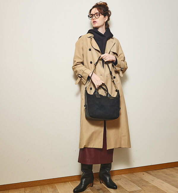 LOWELL things「Velu / 2WAYスエードボストンバッグ」|ボストンバッグ|