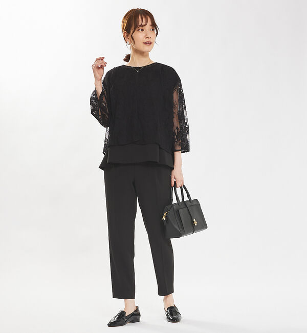 abahouse mavie「【セットアップ対応/エニデイカセット】レースボレロブラウス」|シャツ・ブラウス|