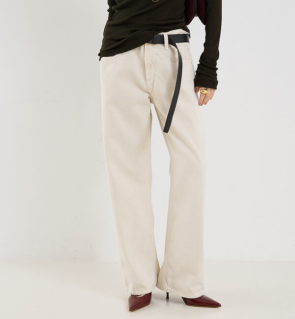 The Store by C' 「【ATELIER AMBOISE】スクエアバックルシボレザーベルト」|ベルト|