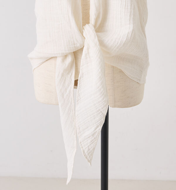 The Store by C' 「【ANAAK】リボンブラウス」|シャツ・ブラウス|