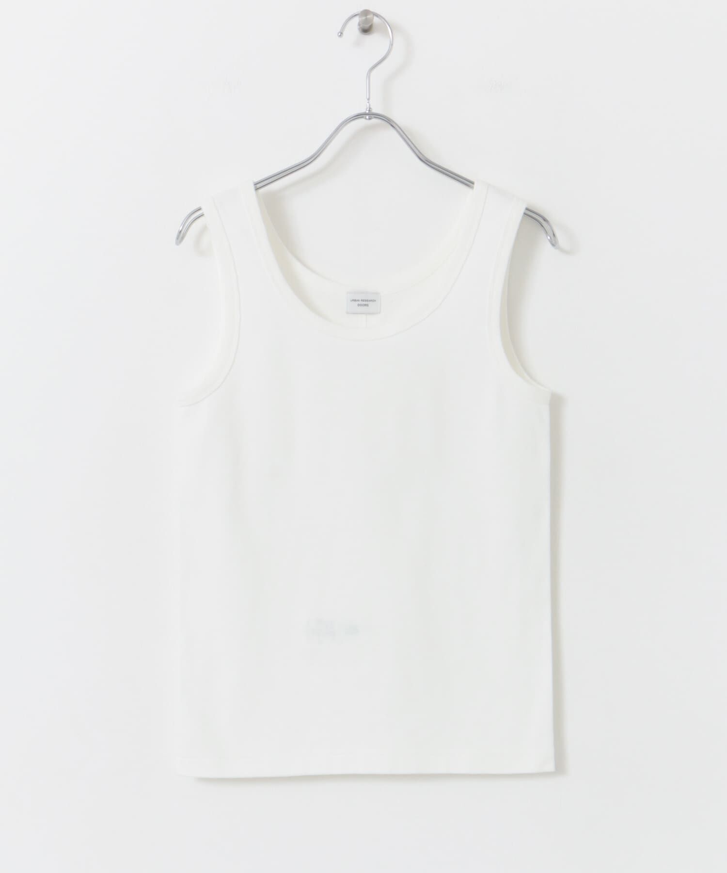 URBAN RESEARCH DOORS「リップルベーシックタンクトップ」|タンクトップ|