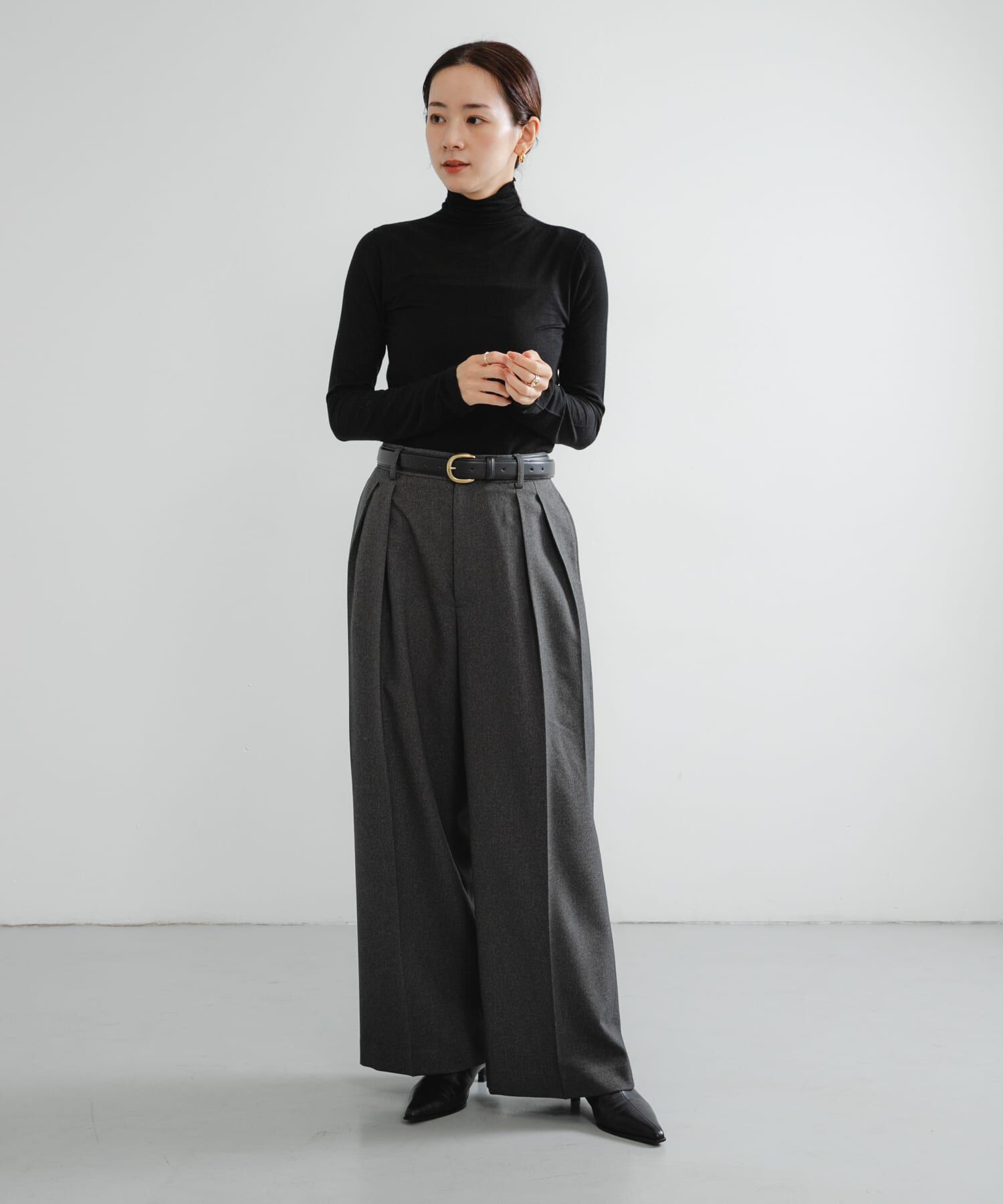 URBAN RESEARCH「カシミヤシルクタートルカットソー」|Tシャツ・カットソー|