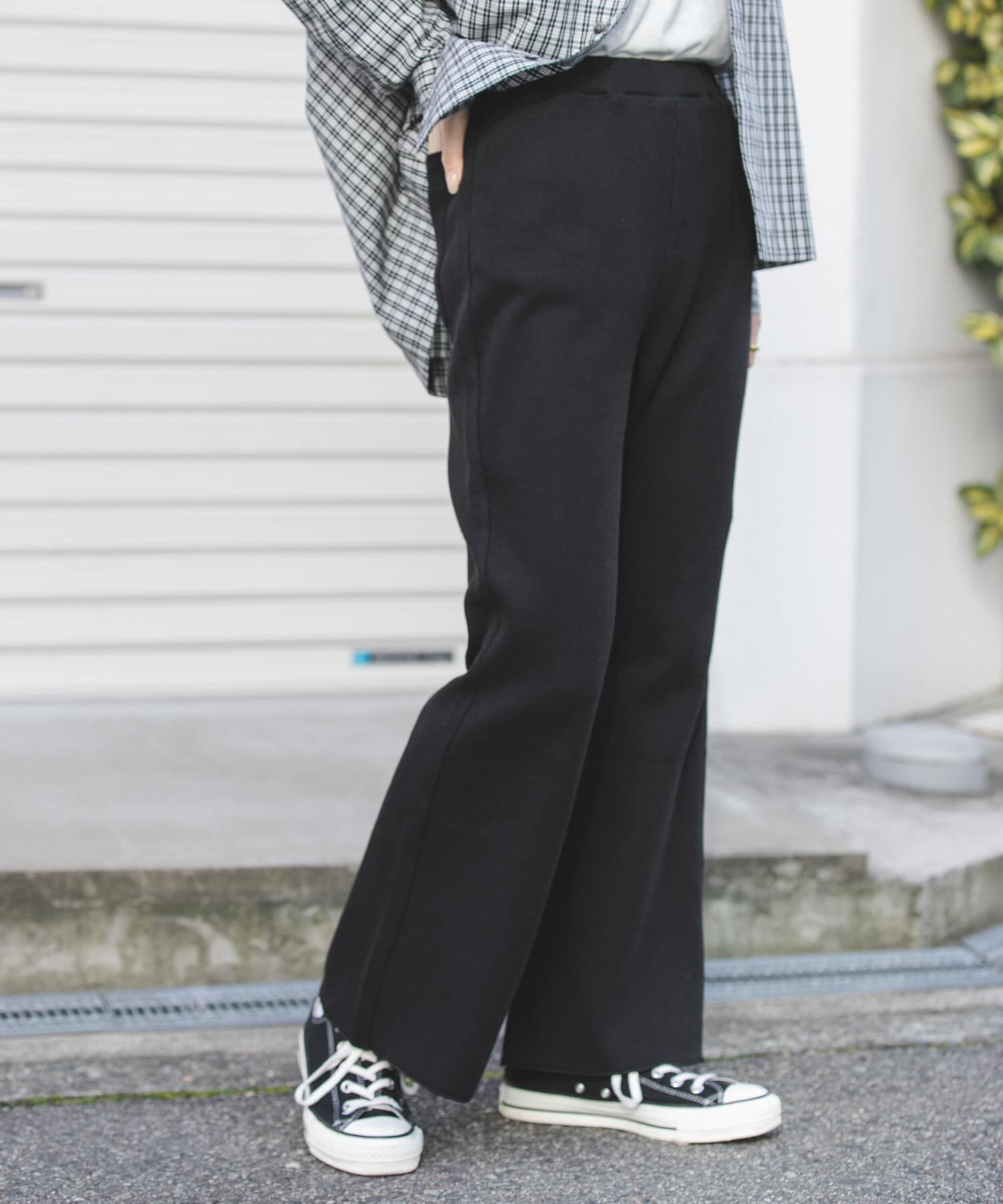 URBAN RESEARCH DOORS「FORK&SPOON　カットフレアパンツ」|その他|