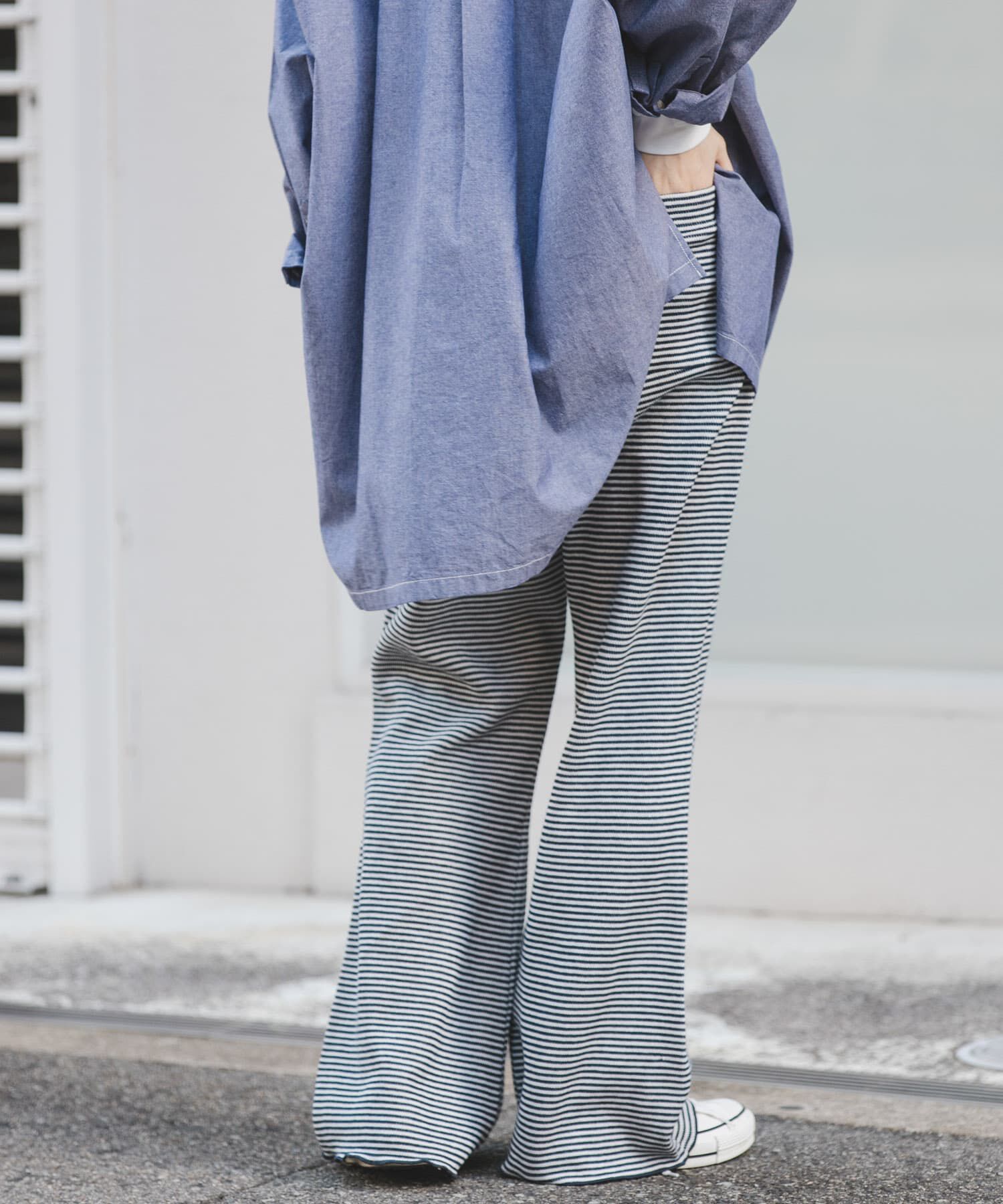 URBAN RESEARCH DOORS「FORK&SPOON　カットフレアパンツ」|その他|