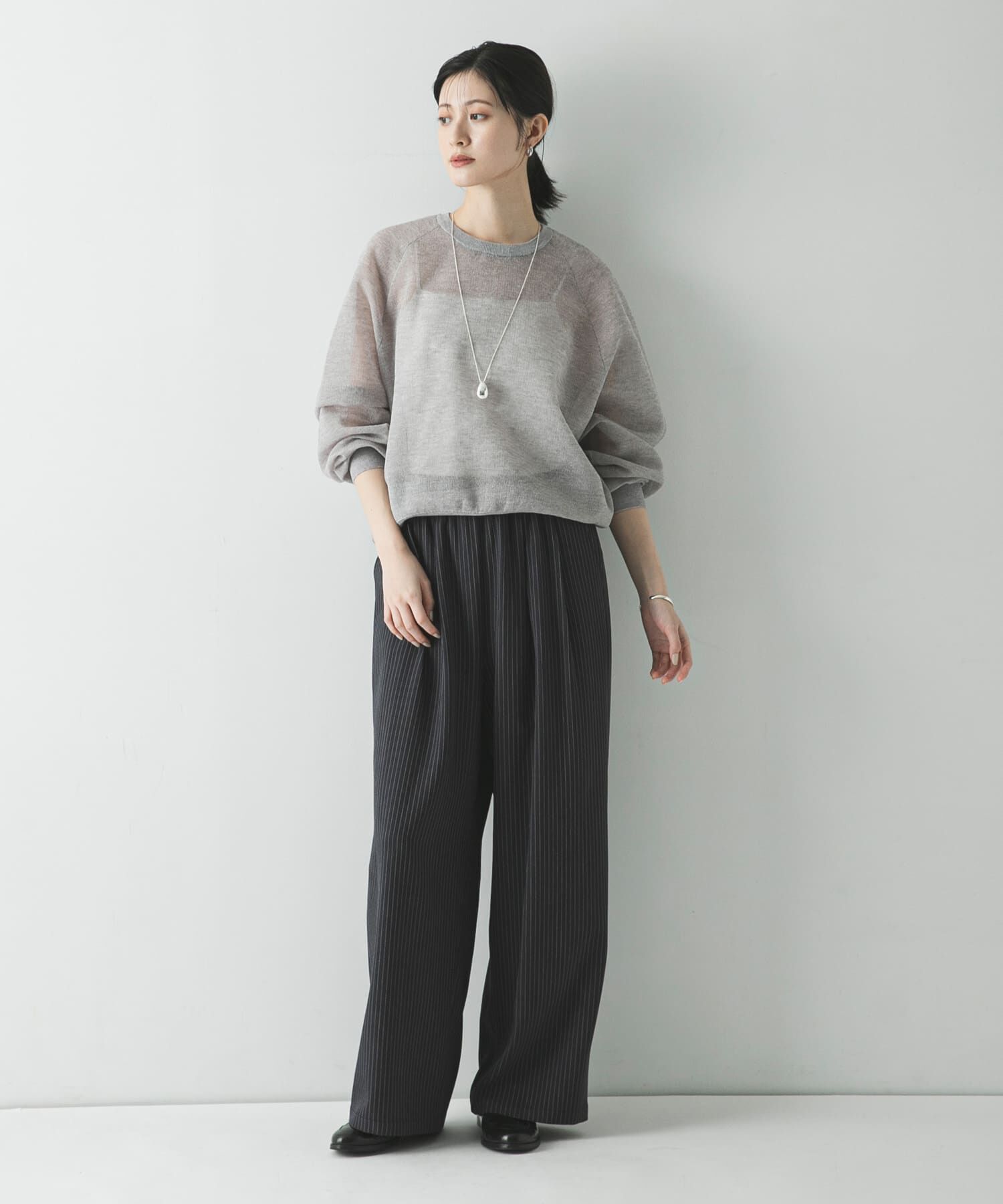 URBAN RESEARCH「リネン混スポンディッシュニット」|ニット・セーター|