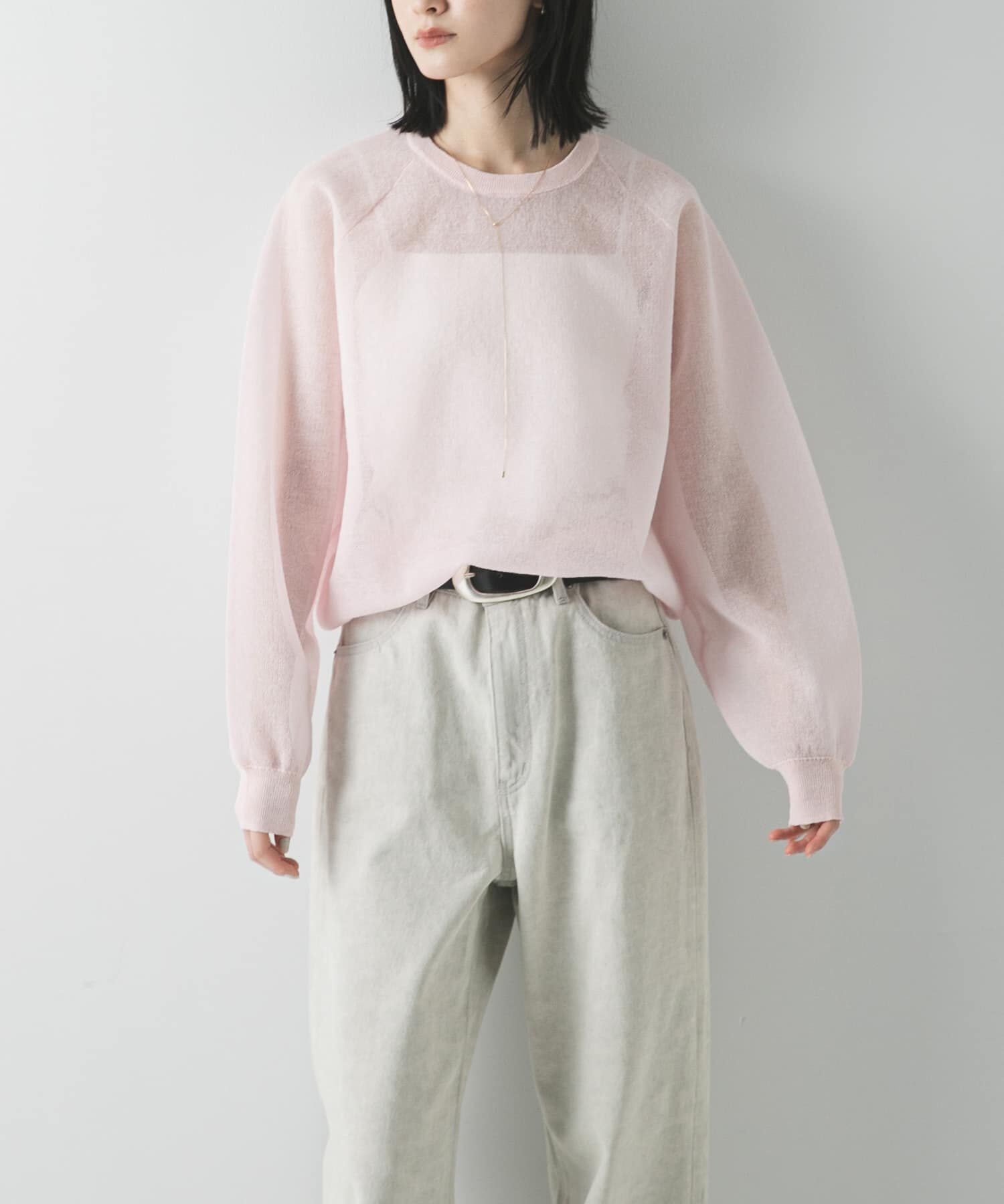 URBAN RESEARCH「リネン混スポンディッシュニット」|ニット・セーター|