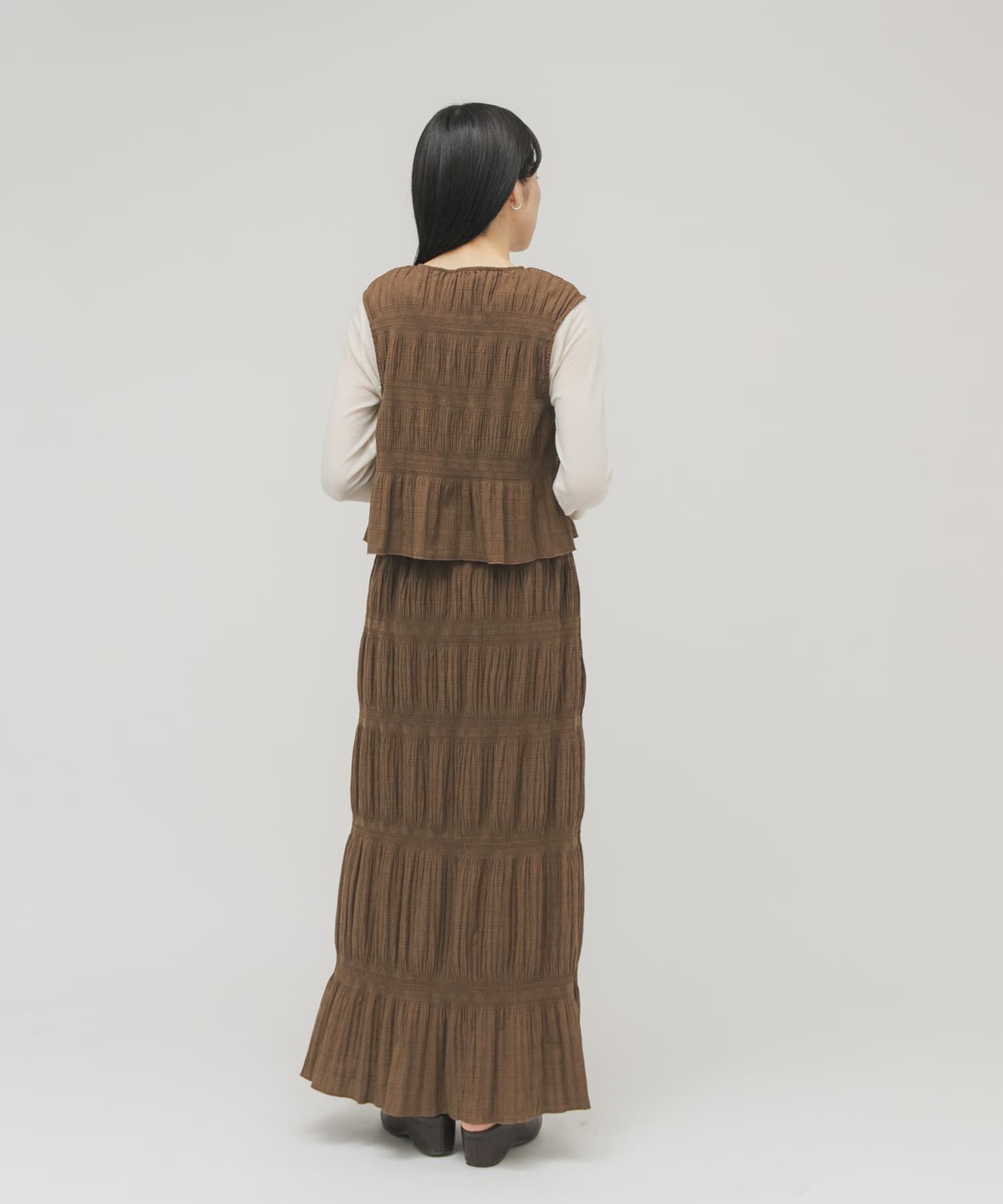  「マジョリカプリーツベストSETスカート」|その他|