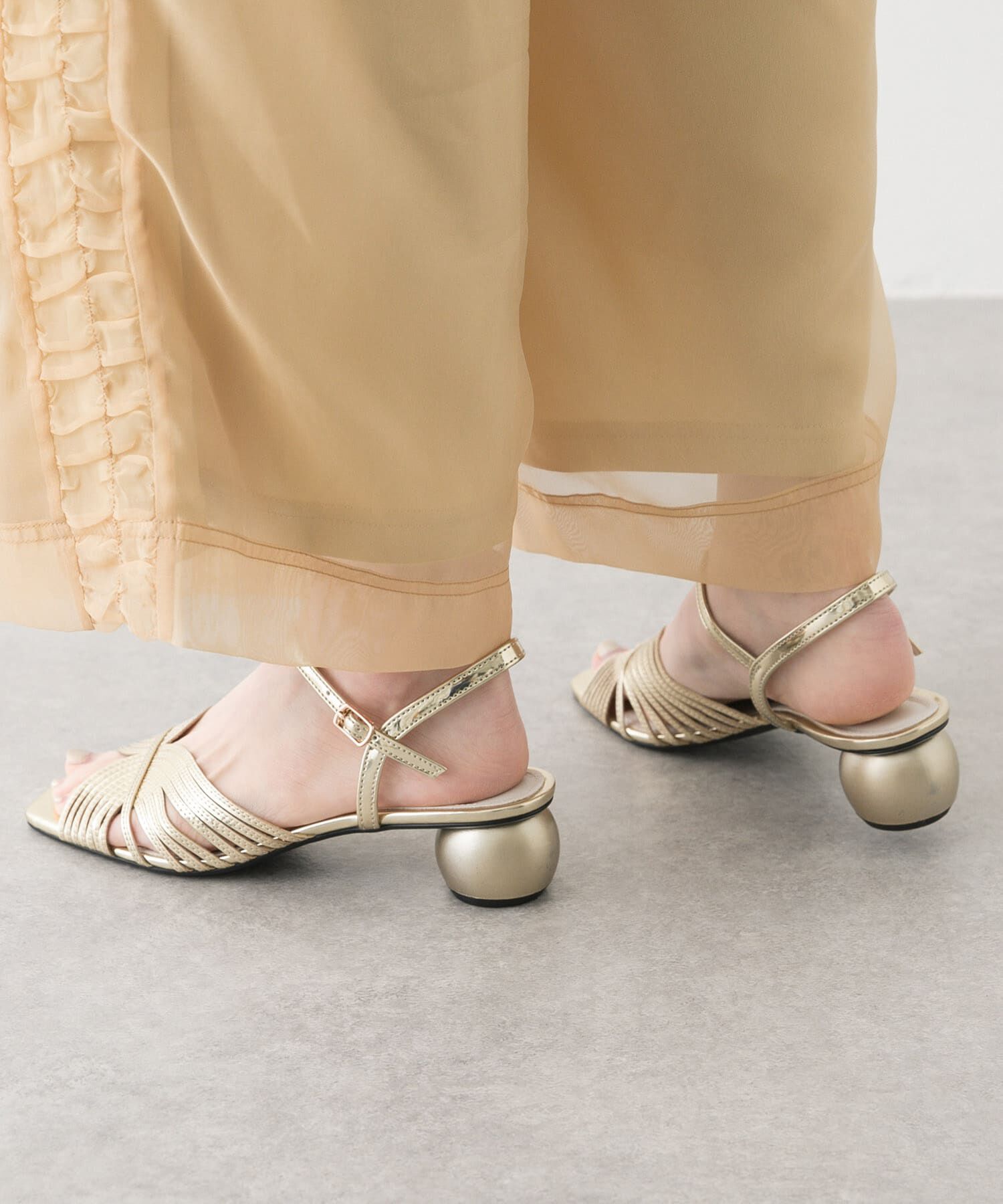 SENSE OF PLACE by URBAN RESEARCH「メタリックサンダル」|サンダル|