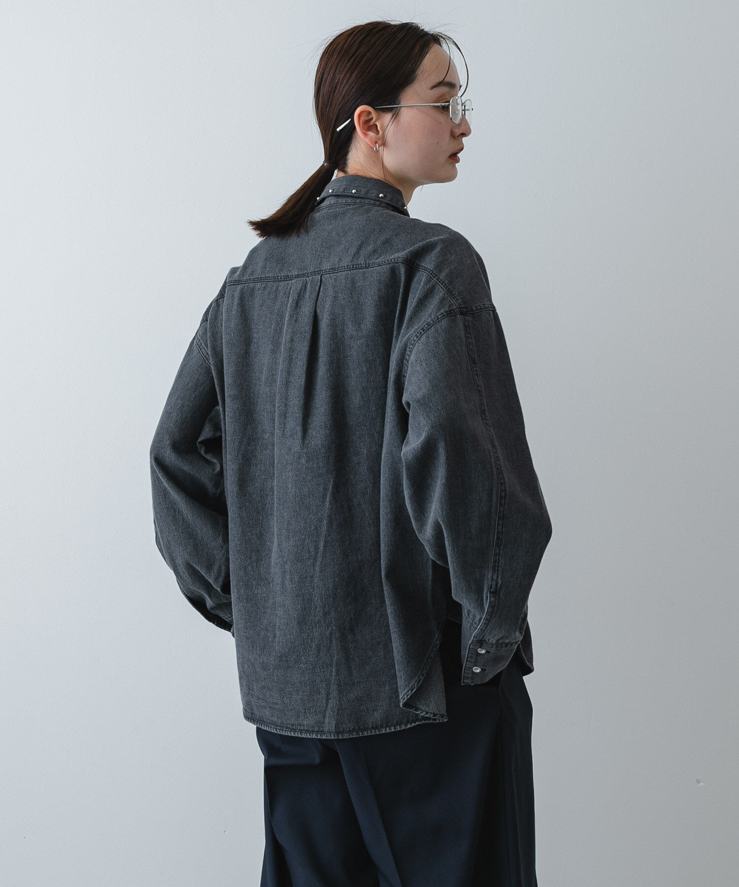 SENSE OF PLACE by URBAN RESEARCH「スタッズデニムシャツ」|シャツ・ブラウス|
