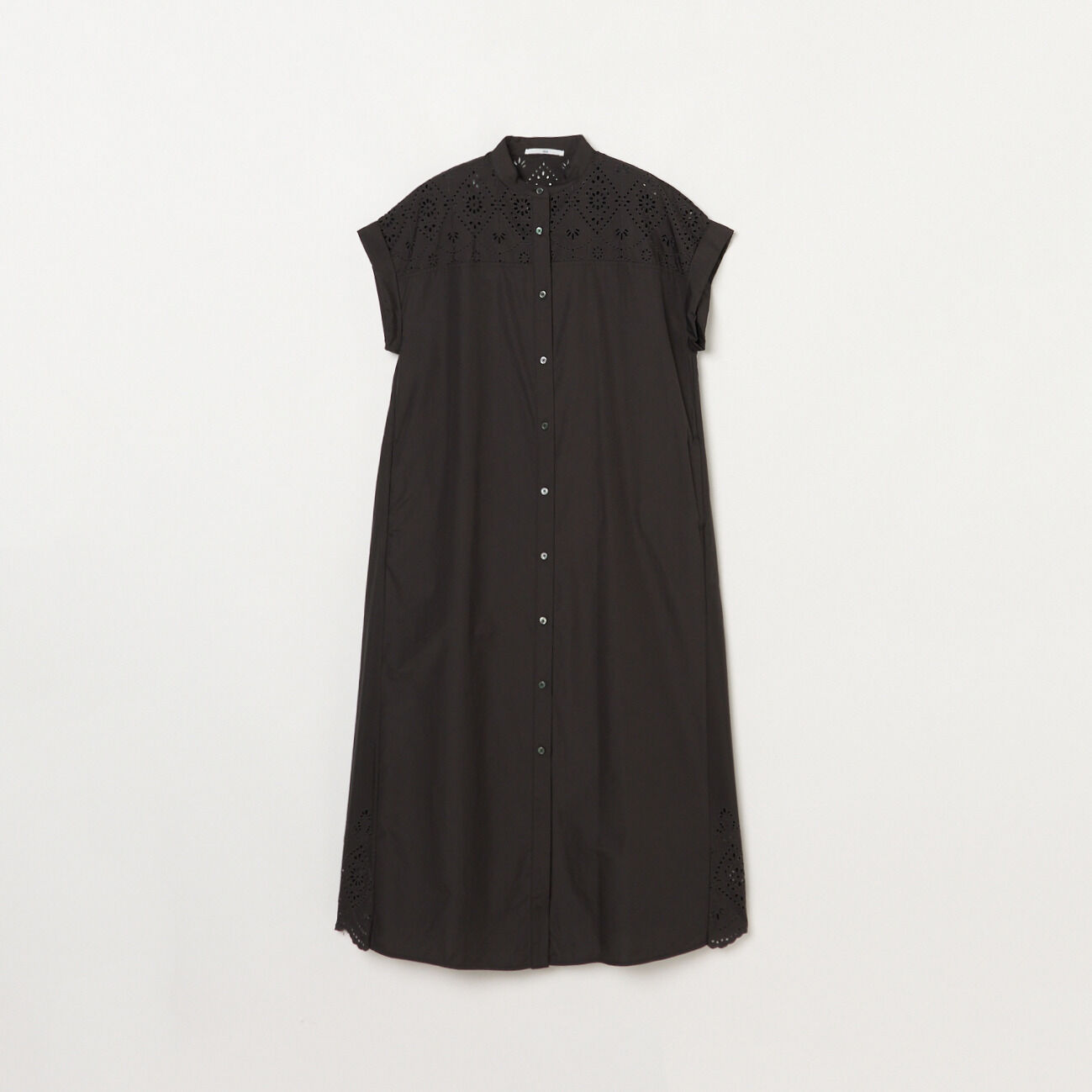  「TICCA LACE FRENCH DRESS」|ワンピース|チャコールグレー