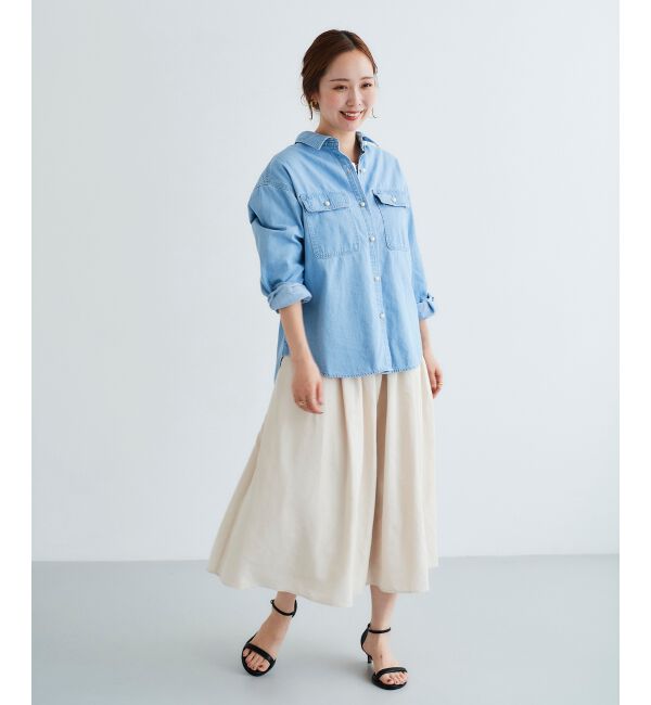  「パールボタンシャツ」|シャツ・ブラウス|