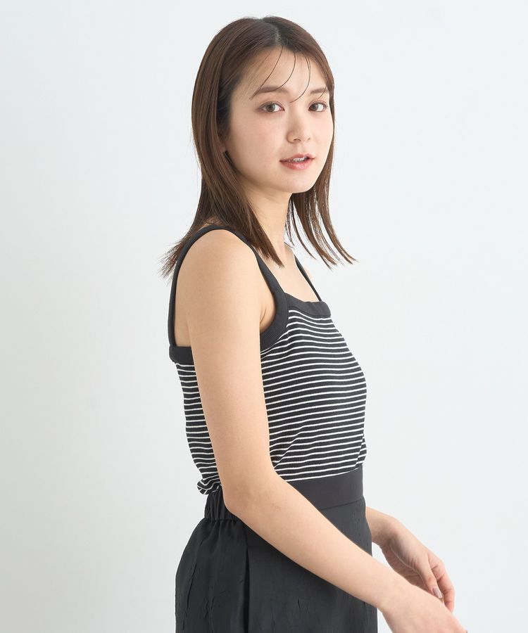 earth music&ecology「SET2点リブアンサンブル」|カーディガン|