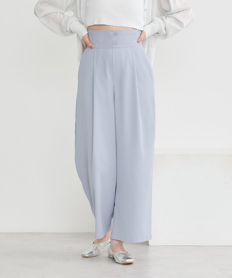 earth music&ecology「ハイウエストワイドパンツ」|その他|