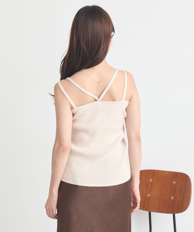 earth music&ecology「SET2点クロスニット+キャミソール」|ニット・セーター|