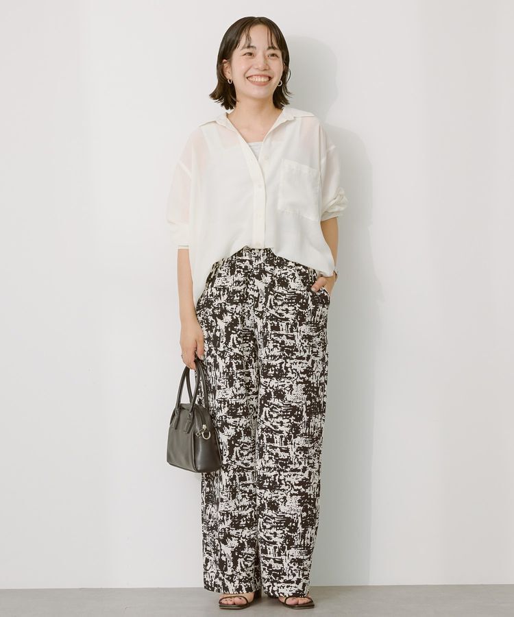 AMERICAN HOLIC「シアーボイルオーバーシルエットシャツ」|シャツ・ブラウス|