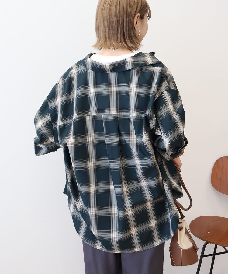 AMERICAN HOLIC「イージーケアチェックシャツ【360&deg;着こなしシャツ】」|シャツ・ブラウス|