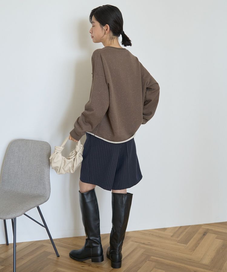 AMERICAN HOLIC「ラメ裏毛スウェットプルオーバー」|スウェット・ジャージ|