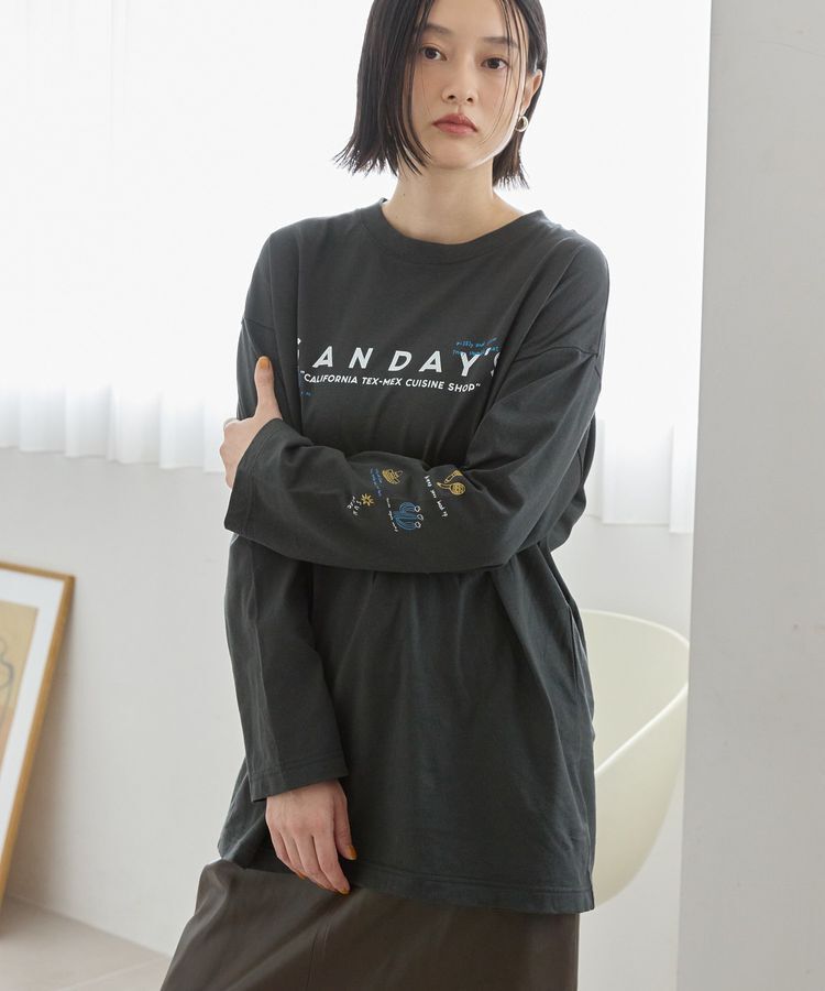 AMERICAN HOLIC「SANDAYS ロングTシャツ/チュニック」|Tシャツ・カットソー|