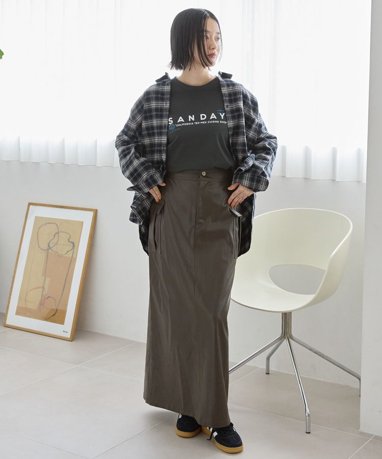 AMERICAN HOLIC「SANDAYS ロングTシャツ/チュニック」|Tシャツ・カットソー|