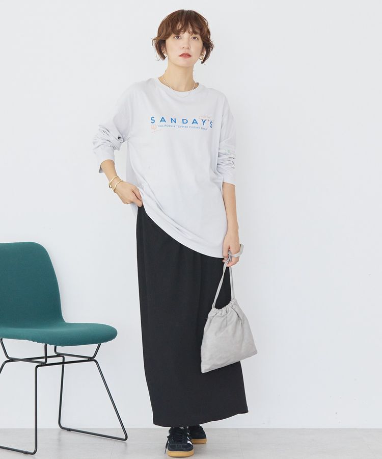 AMERICAN HOLIC「SANDAYS ロングTシャツ/チュニック」|Tシャツ・カットソー|