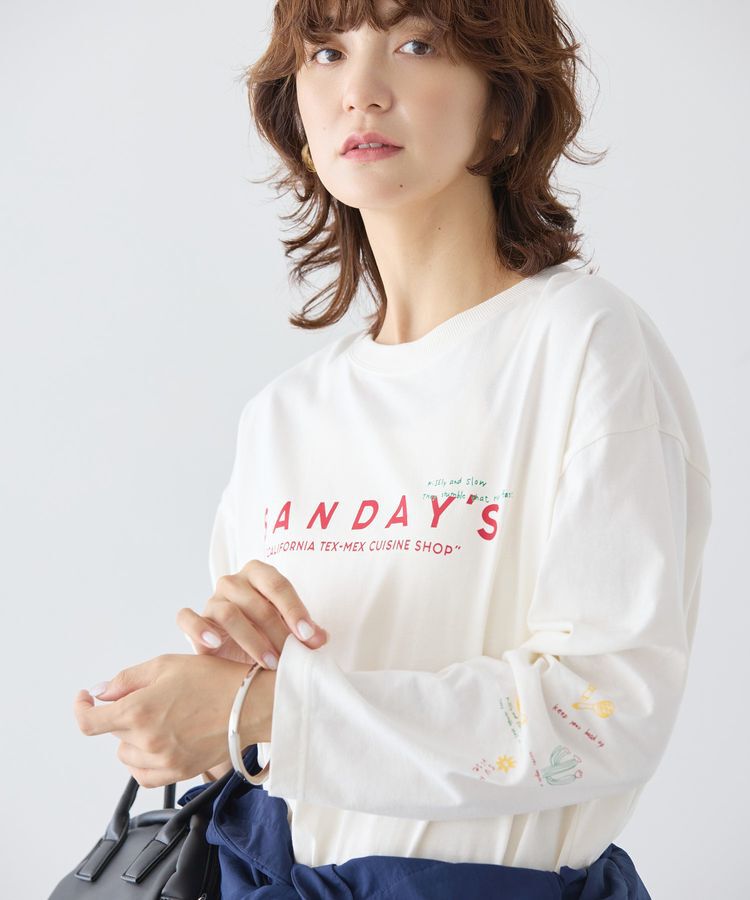 AMERICAN HOLIC「SANDAYS ロングTシャツ/チュニック」|Tシャツ・カットソー|