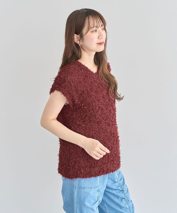 Green Parks「・swing by チュールヤーンワイドプルオーバー」|ベスト・ジレ|