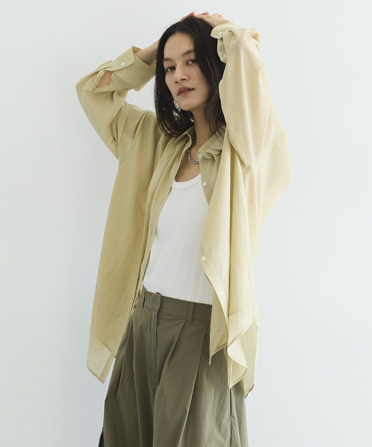 GARAGE OF GOOD CLOTHING「レイヤード風ビッグシャツ」|シャツ・ブラウス|