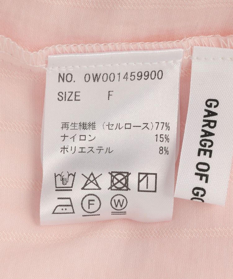 GARAGE OF GOOD CLOTHING「2WAYシアーストライプシャツ」|シャツ・ブラウス|