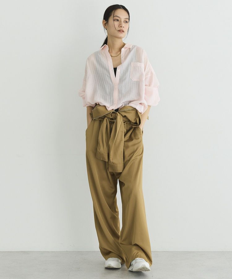 GARAGE OF GOOD CLOTHING「2WAYシアーストライプシャツ」|シャツ・ブラウス|